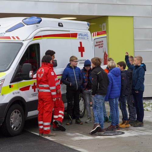 Besichtigung Rettungsauto