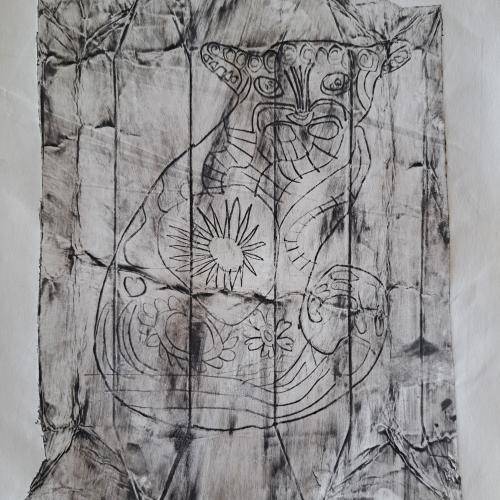 Lukas Schwentner 3B Radierung