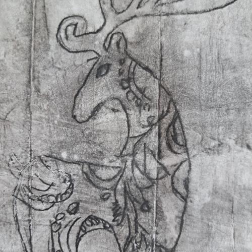 Leonie Schlacht 3B Radierung 2