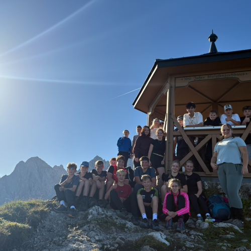 Klassenfoto 2 am Stripsenkopf
