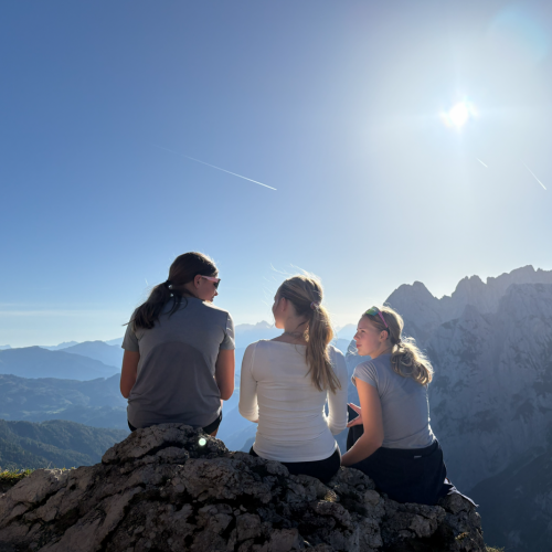 gemütliches Beisammensein am Stripsenkopf