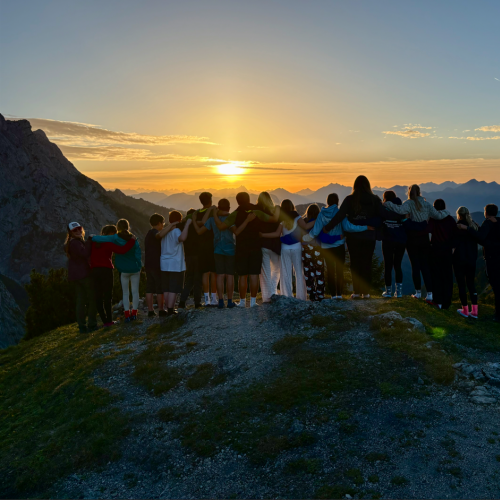 Sonnenuntergang auf der Strips