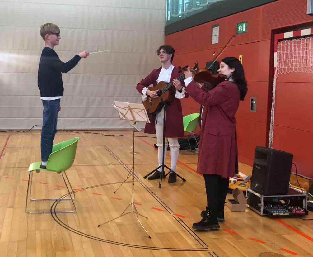 Schüler als Dirigent