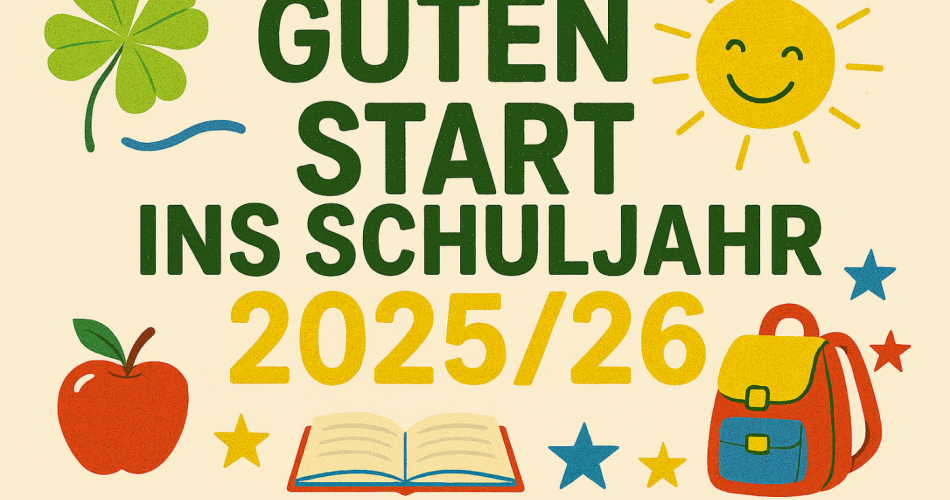 Guten Start ins Schuljahr 2025/26