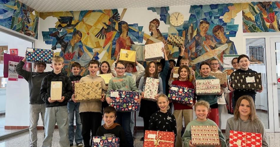 Weihnachten im Schuhkarton